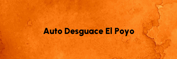 Logo Auto Desguace El Poyo