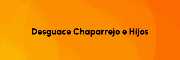 Logo Desguace Chaparrejo e Hijos